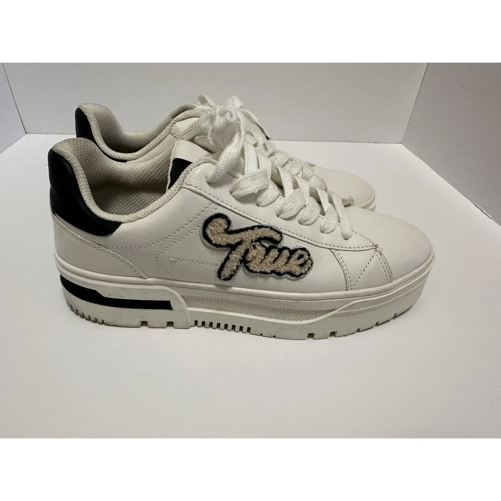 Bershka platform trainers featuring a 